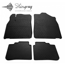 CAR RUBBER FLOOR MATS BLACK LEXUS ES  (2012-2018) STINGRAY