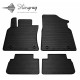 CAR RUBBER FLOOR MATS BLACK LEXUS ES (2018-...) STINGRAY