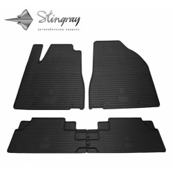 CAR RUBBER FLOOR MATS BLACK LEXUS RX (2003-2009) STINGRAY