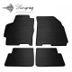 CAR RUBBER FLOOR MATS BLACK MAZDA 626 (GF/GW) (1997–2002) STINGRAY