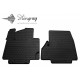 CAR RUBBER FLOOR MATS BLACK NISSAN e-NV200 (2013-...) STINGRAY