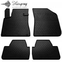 CAR RUBBER FLOOR MATS BLACK PEUGEOT 308 II SW (2013-…) STINGRAY