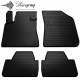 CAR RUBBER FLOOR MATS BLACK PEUGEOT 308 II SW (2013-…) STINGRAY