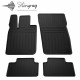 CAR RUBBER FLOOR MATS BLACK PORSCHE PANAMERA ІІ (2016-...) STINGRAY