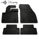 CAR RUBBER FLOOR MATS BLACK LAND ROVER RANGE ROVER EVOQUE II (2018-...) STINGRAY