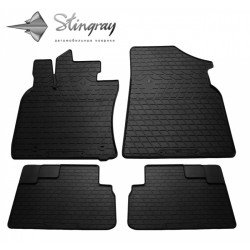 CAR RUBBER FLOOR MATS BLACK TOYOTA CAMRY  (2017-...) STINGRAY