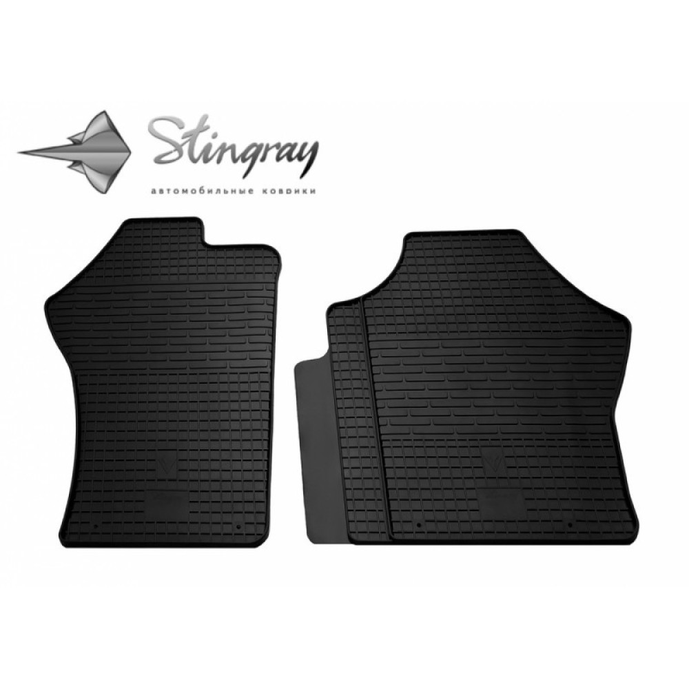 CAR RUBBER FLOOR MATS BLACK TOYOTA HIACE (XH10/XH20) (1995-2012) STINGRAY