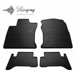 CAR RUBBER FLOOR MATS BLACK LEXUS GX (2002-2009) 3D STINGRAY