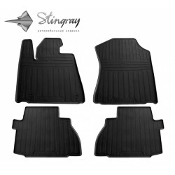 ALFOMBRILLAS DE GOMA PARA COCHE TOYOTA SEQUOIA II (2008-...) STINGRAY NEGRAS