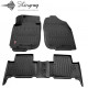 CAR RUBBER FLOOR MATS BLACK TOYOTA RAV 4 (2006-2012) 3D STINGRAY