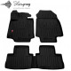 CAR RUBBER FLOOR MATS BLACK TOYOTA RAV 4 (2018-...) 3D STINGRAY