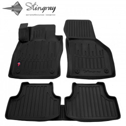 ALFOMBRILLAS DE GOMA PARA COCHE AUDI A3 NEGRAS (2012-...) 3D STINGRAY