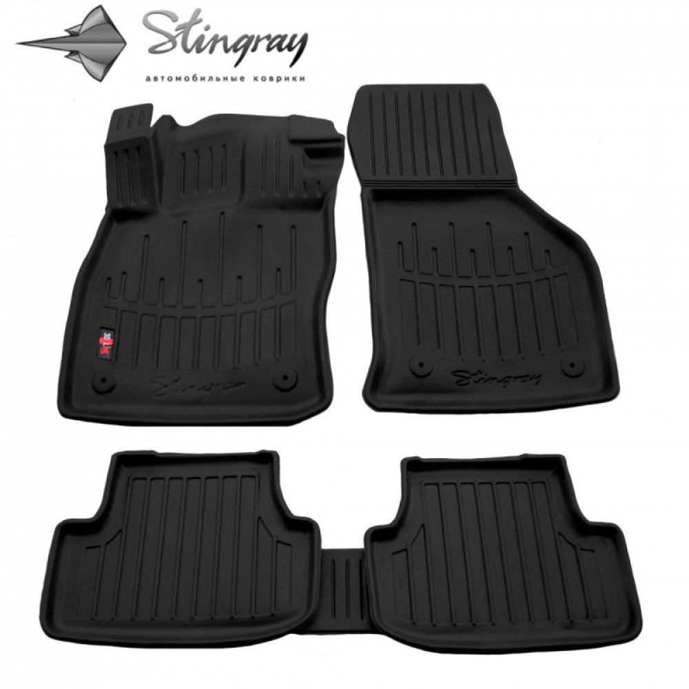 ALFOMBRILLAS DE GOMA PARA COCHE NEGRAS AUDI A3 (2020-...) 3D STINGRAY