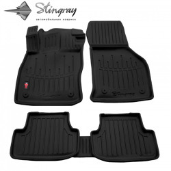 ALFOMBRILLAS DE GOMA PARA COCHE NEGRAS AUDI A3 (2020-...) 3D STINGRAY