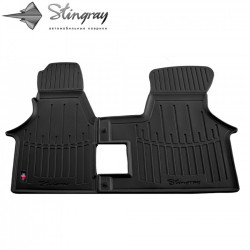 ALFOMBRILLAS DE GOMA NEGRAS PARA VOLKSWAGEN T4 (1990-2003) 3D STINGRAY