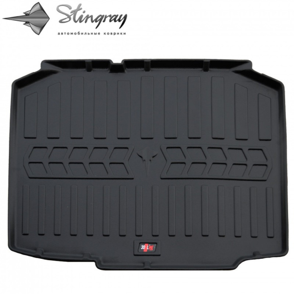CAR RUBBER TRUNK MAT SKODA Fabia II HB (2007-2014) STINGRAY