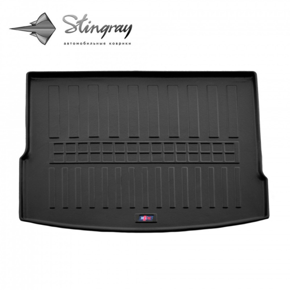 CAR RUBBER TRUNK MAT VOLKSWAGEN Tiguan II augš. Plaukts (2016-...) STINGRAY
