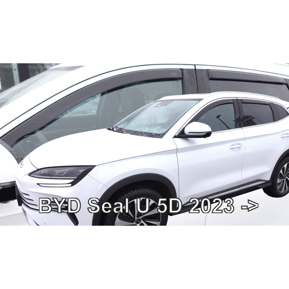Window deflectors front and rear BYD SEAL U (2023-...) 11303