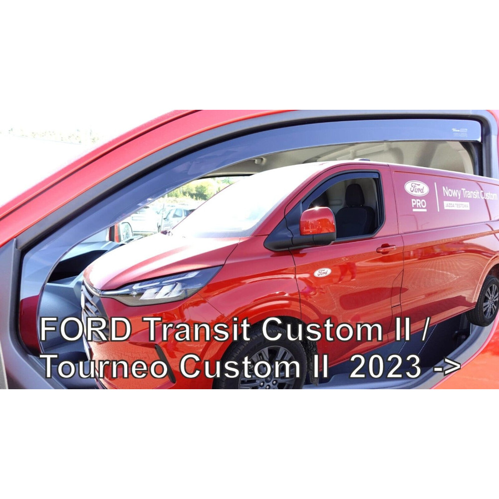 Deflectores de viento delanteros y traseros FORD TRANSIT/TOURNEO Custom II (2023-...) 15353