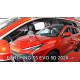 Window deflectors front and rear FORTHING T5 EVO (2020-...) 29109