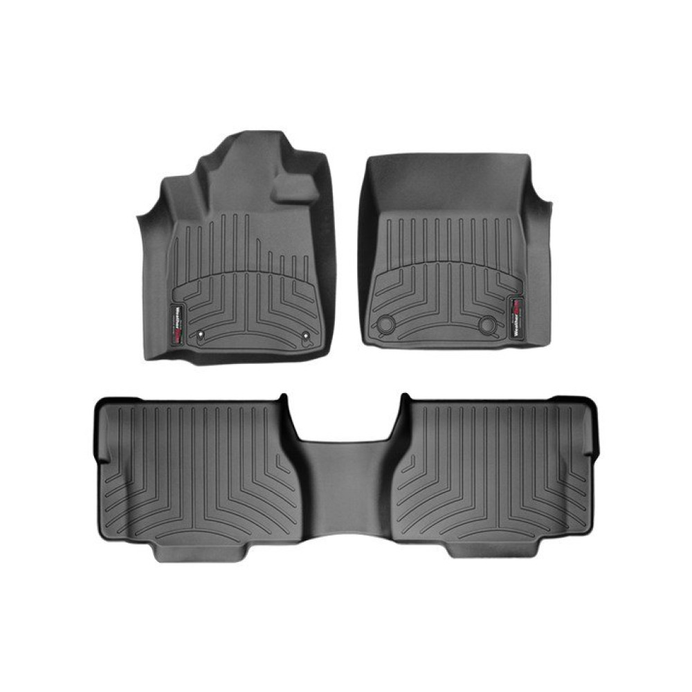 Alfombrillas de coche negras WEATHERTECH FLOORLINER TOYOTA SEQUOIA (2007-2012) 442771-440937