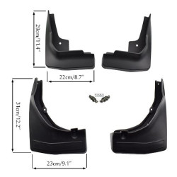 Car mud flaps MB GLC (2017-...) (car without running board)
