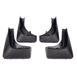 Car mud flaps BMW X5 E70 with OEM silver side steps (2007-2013)