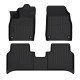 Car rubber mats VW ID.4/ID.5 (2020-...) ZEER FLOOR LINER