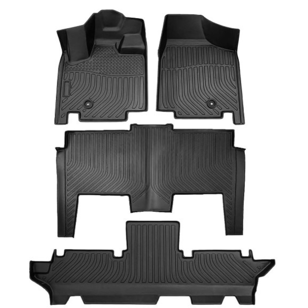 Car rubber mats DODGE GRAND CARAVAN (2008-2019) ZEER FLOOR LINER