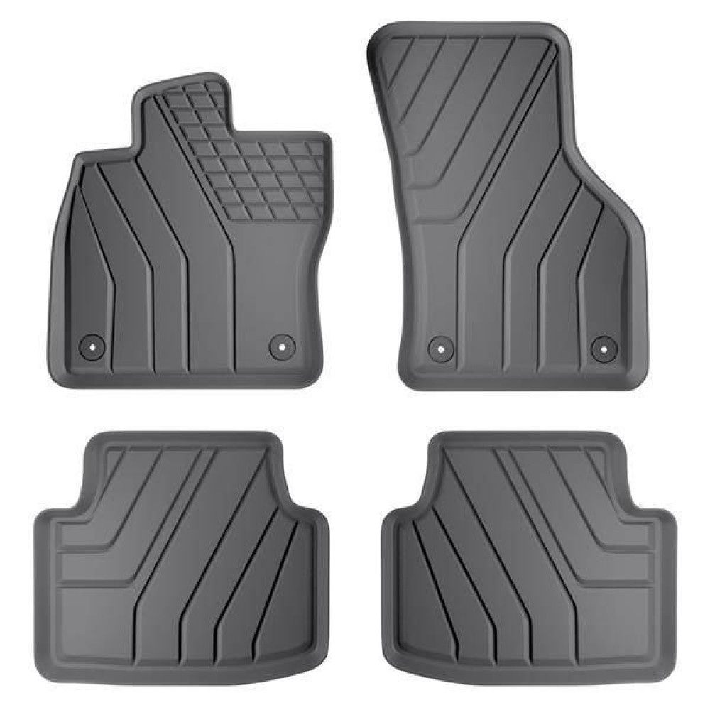 CAR RUBBER MATS VOLKSWAGEN GOLF SPORTSVAN (2014-...) AMAL PLAST