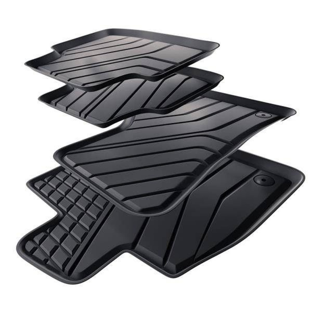 CAR RUBBER MATS VOLKSWAGEN GOLF SPORTSVAN (2014-...) AMAL PLAST