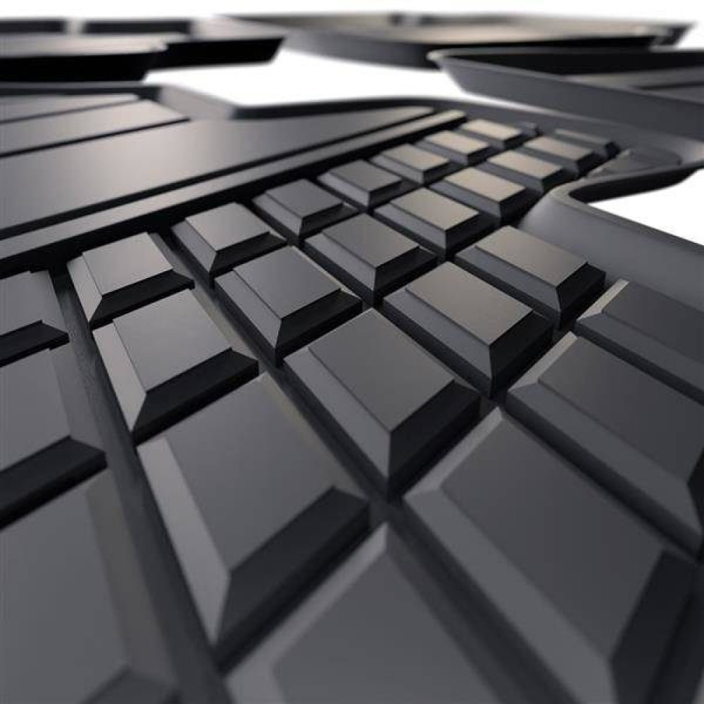 CAR RUBBER MATS VOLKSWAGEN GOLF SPORTSVAN (2014-...) AMAL PLAST