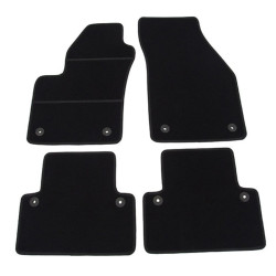 Alfombrillas textiles negras para coche VOLVO C30 (2006-2012) ELEGANT