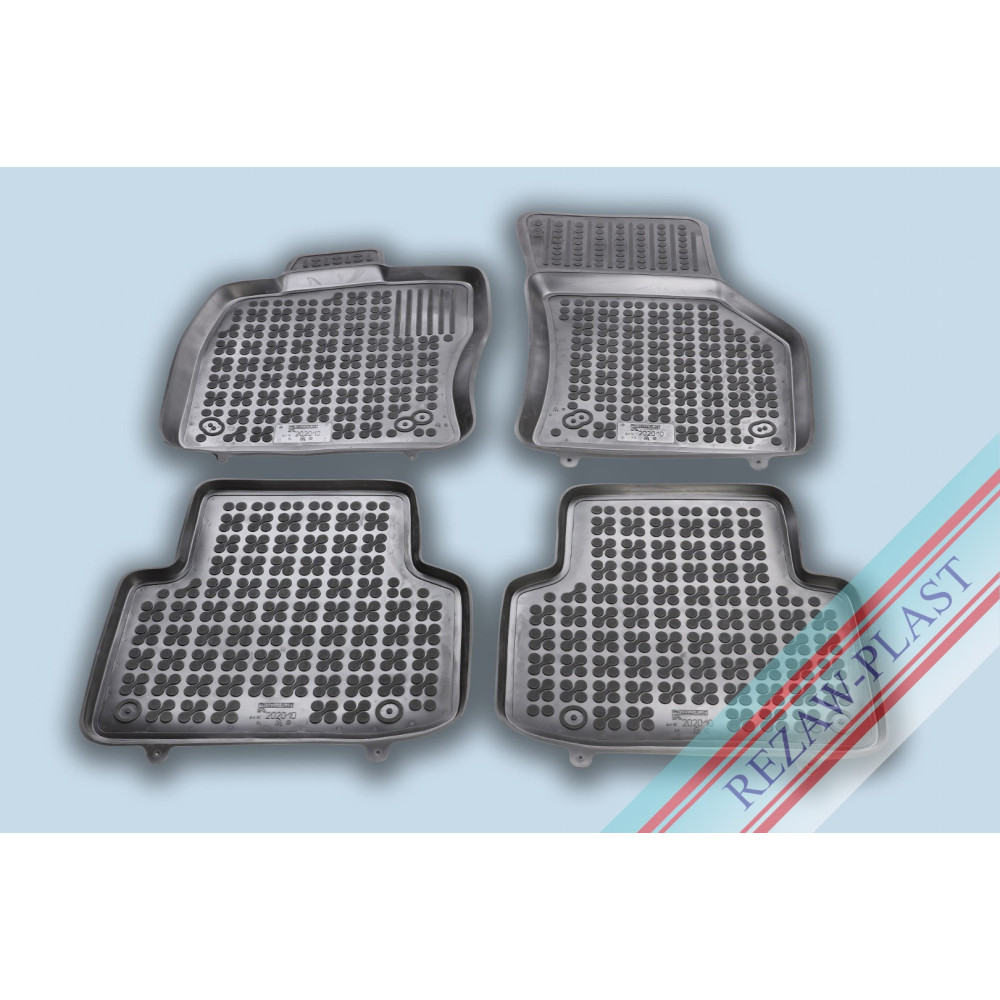 Car rubber floor mats black SEAT LEON IV (2020-...) 202010