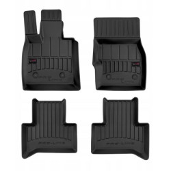 Car rubber floor mats black ALFA ROMEO STELVIO (2016-...) 3D FROGUM