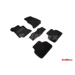 Alfombrillas textiles para coche negras 3D SEINTEX MB Clase E W213 (2016-...)