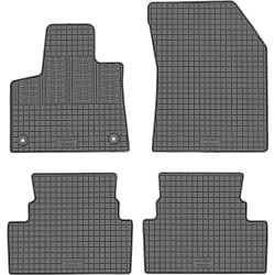 Car rubber floor mats black PEUGEOT 3008 II (2017-...) C-CAR