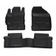 Car rubber floor mats black TOYOTA AURIS II (2013-2018) 3D FROGUM