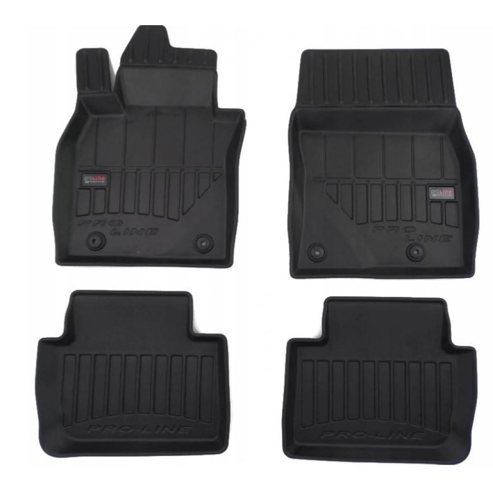 Car rubber floor mats black MAZDA CX-30 (2019-...) 3D FROGUM