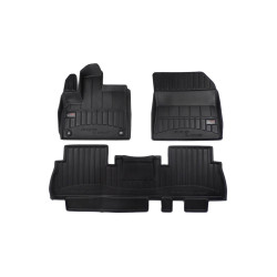 Car rubber floor mats black CITROEN BERLINGO III (2018-...) 3D FROGUM