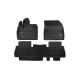 Car rubber floor mats black CITROEN BERLINGO III (2018-...) 3D FROGUM