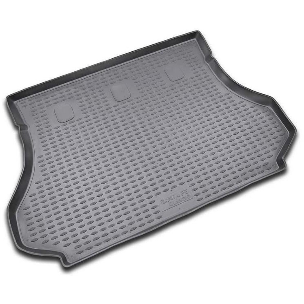 Car rubber trunk mat HYUNDAI SANTA FE I (2000-2006) NOVLINE