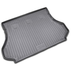 Car rubber trunk mat HYUNDAI SANTA FE I (2000-2006) NOVLINE