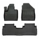 Car rubber floor mats black KIA SORENTO (2015-2020) 3D FROGUM