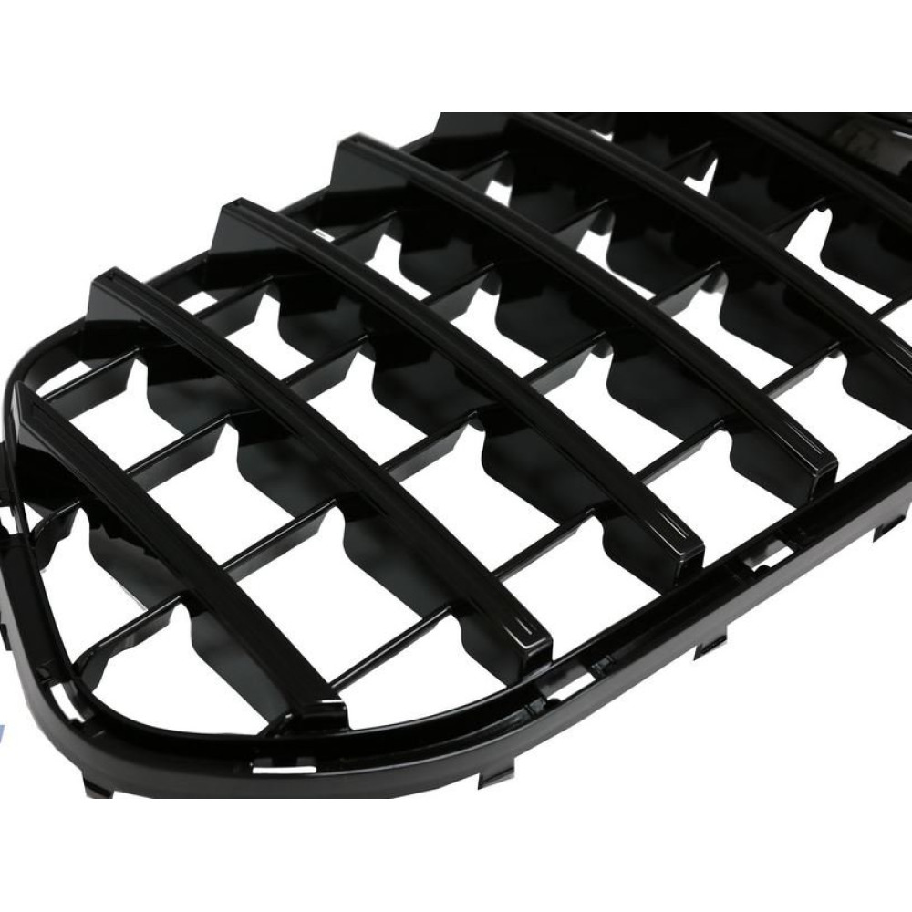 Front grill MB GLE-class II W167/C167 (2019-...) Panamericana Style All-black