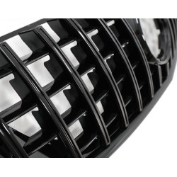 Parrilla delantera MB Clase V W447 (2014-2019) Panamericana Totalmente negra