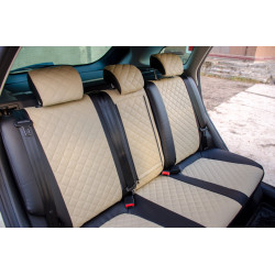 Car seat covers *ARIGON ECO-LEATHER ROMB* VOLVO S60 II (2010-2018)