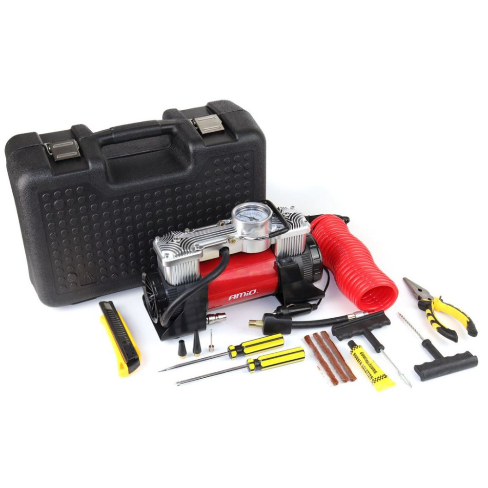 Car air compressor 12V AMIO 02640 (60L/min)