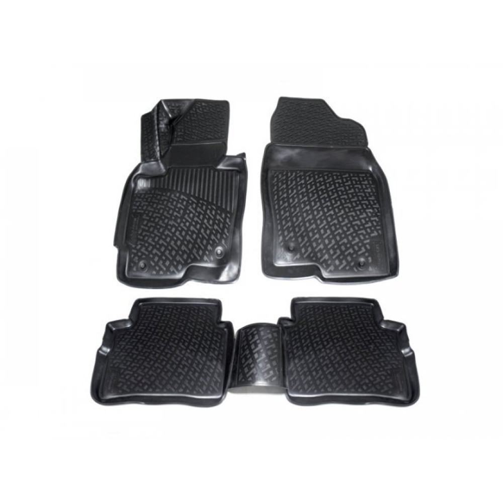 Car rubber floor mats black 3D MAZDA CX-5 (2012-...)