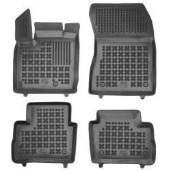 Car rubber floor mats black NISSAN QASHQAI III (2021-...) 201825